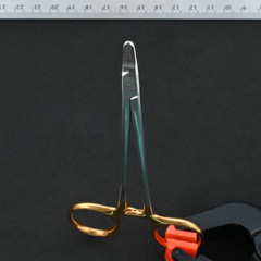 Aesculap BM045R Durogrip TC Ryder Needle Holder 6 7/8 in Serrated Jaw