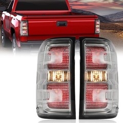 G-PLUS Tail Lights w/Bulbs Fit Chevy Silverado 1500 2014-2018/Fit Silverado 1500