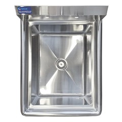 18 in. x 18.5 in. Stainless Steel Utility Sink.15 in. x 15 in. x 13 in. Bowl