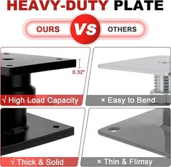 9.5-15″ House Floor Jacks Screw Jacks Post Home Leveling Foundation Floor Jack