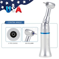 Dental Low Slow Speed Contra Angle Handpiece Fit FG 1.6mm Burs E-type