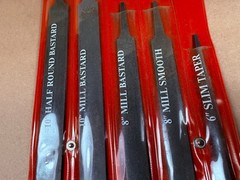 Used – Read – Nicholson Apex 5 Piece General Purpose File Set 6″, 8″, 10″ 22040