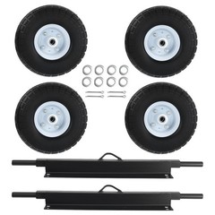 4 Wheel Kit for Honda Generator EU3000is Easy Installation 06423-ZS9-020AH