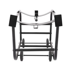 TFCFL 55 Gallon Drum Cradle, Movable Drum Cradle Drum Stand 600-pound Capacity,