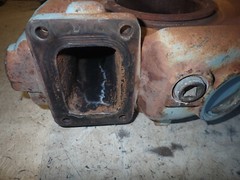 Detroit Diesel Series 60 S60 MTU Marine 14.0L Engine Turbo Exhaust Housing Side