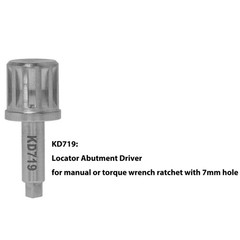 Titanium Dental Overdenture Locator Abutment Fit Multiple Major Implant Systems