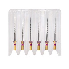 6Files Dental Endo NITI Engine-use Rotary Files Root Canal SX K File 19/21/25mm