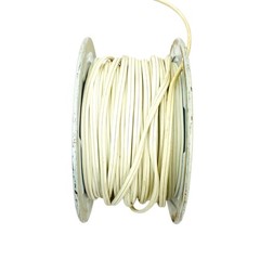 Carol 2301 300V 18/2 SPT-1 Parallel Lamp Cord Power Wire White Approx 250ft