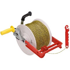 3:1 Geared Electric Fencing Reel Electric Fence Wire Reel with Auxiliary Wind…