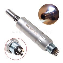 SANDENT Dental Low Speed Air Motor 6Holes Fiber Optic LED Inner Water Channel MX