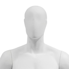 Male Mannequin Torso Manikin Dress Form 4.27-6.56ft Height Adjustable Detachable