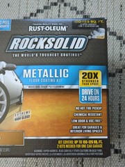 Rust-Oleum 299741 Rocksolid Floor Coating Kit – 2.1 qt