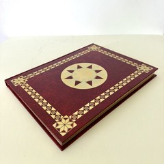 Vintage Anything Book™️ Hardcover Blank Journal Unlined Unruled Sketch Art Deco