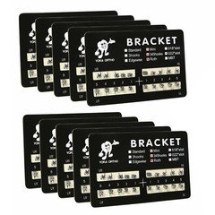 YOKA Dental Ortho Metal Brackets Braces Mini Standard Roth MBT 022 018 345 Hooks