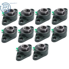 10 Pack UCFL205-16 Pillow Block Flange Bearing 2 Bolt Solid Base 1″ Bore US