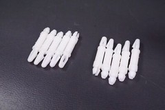 Lot of 10 LMSP-8-19 Essentra Locking Miniature Support Post Snap Lock 1/2″ Nylon