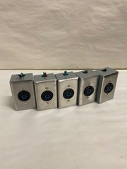 Lot of 5 Hubbell Twist-Lock Receptacle 30A 250V L6-30R HBL2620 w/ Enclosure