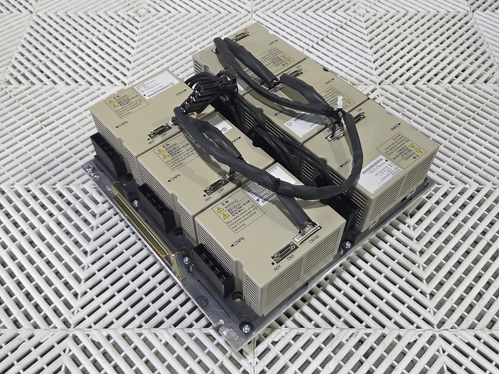 Yaskawa SGDR-SDA710A01B NX100 Sigma-II SERVOPACK Lot 6-Axis Assembly