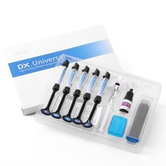 Dental Light Cure Composite Syringe Resin+Etching Gel+Etching Adhesive kit