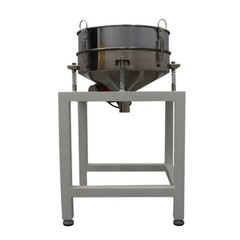 110V 15.7in Stainless Steel Powder Shaker Vibrating Screen Machine 100M Seive