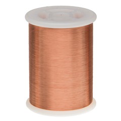 43 AWG Gauge Enameled Copper Magnet Wire 1.0 lbs 66092′ Length 0.0024″ 155C Nat