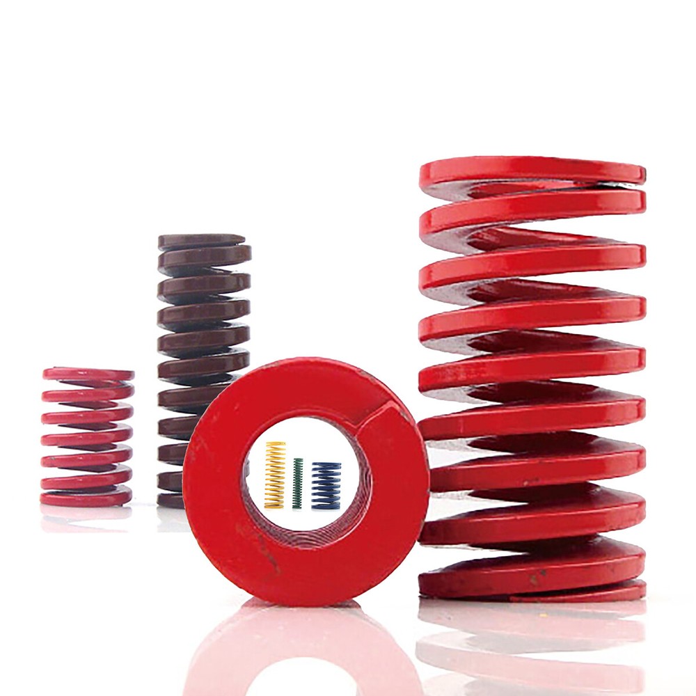 Mold Die Coil Springs Medium Duty Compression Spring Ratio 62% 12mm x 6mm Red TM