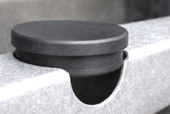 2 1/2″ Rubber Hole Plug 2 3/4″ OD Push In Stem Auto Truck Body Panel Plug