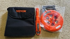 VEVOR Pipe Blockage Detector Locators 100ft/30m Waterproof for PVC Plastic Metal