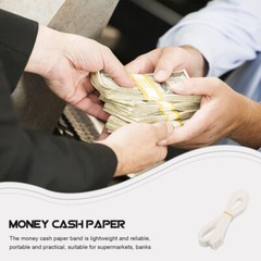 200 Pcs Simple Excellent Fine Money Wraps For Bills Money Wraps for Bank