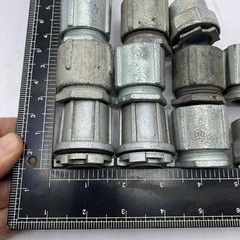 Assorted Size & Type Conduit Couplings LOT OF 11 🔔