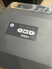 Zebra ZD421T Thermal Label Printer ZD4A042-30EM00EZ New Open Box USB BT 203dpi