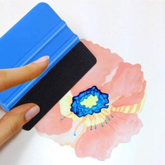12 Pcs 4 Inch Felt Edge Squeegee Car Vinyl Scraper Decal Applicator Tool