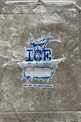 20 LB LBS Commercial Ice Bags Bag w/ Drawstring 5/10/25/35/50/100/…300/400/500