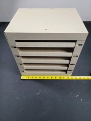 Hillman Hardware Storage Cabinet 5 Drawer Bins Steel Organizer Lego, Parts etc..