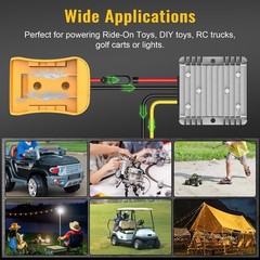 20V to 12V Step Down Converter Adapter for Dewalt 20V Buck Converter Regulator