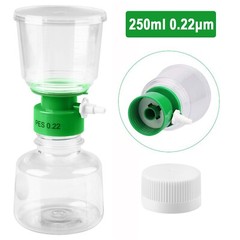 250mL Bottle Top Vacuum Filter Units 0.22um Pore Size PES Membrane