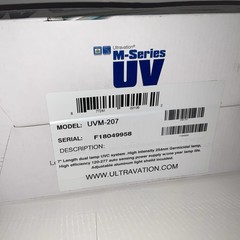 7″ UVM-207 ULTRAVATION® M-Series Germicidal Dual Lamp New In Box
