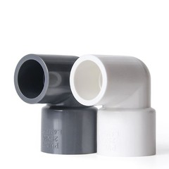 PVC 3Color Reducing Fitting 90° Elbow Reducer Connector Socket Coupling 20~110mm