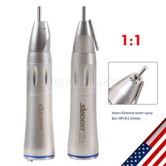 Dental 1:1 Fiber Optic Surgical Straight Nose Cone Low Speed Handpiece