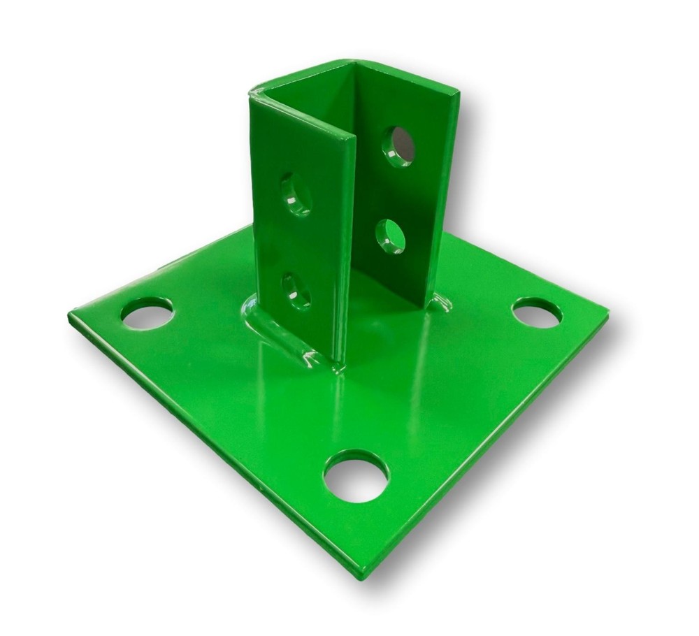 Green Square Post Base 1-5/8″ for Unistrut B-Line Channel Strut Mount P2072ASQ