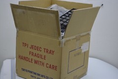 TQ-39-H-01 (LOT OF 100) / TQFP28X28X2.0MM TEMP TRAY 150 C MAX PPE / JEDEC