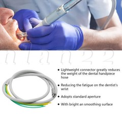 Dental High Speed Handpiece Tubing Hose Midwest 4 Hole Fiber Optic 6 Pin 2 Holes