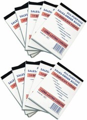 100x Large 50 Sets 5.5″ X 8.5″Sales Book Order Receipt Invoice Carbonless Copy