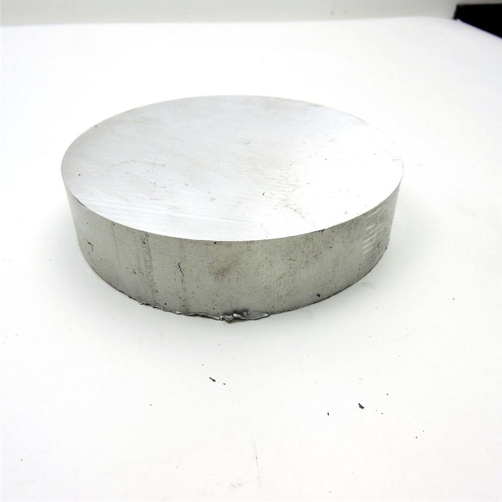 6.75 Diameter Aluminum Round Bar 6061 T6511 Length 1.35 inches QTY 1 SKU9070
