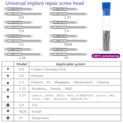 Dental Implant Prosthetic Torque Wrench +Screw Drivers /Implant Locator 3D