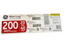 VALUE GE 200 AMP MLO BREAKER 40 20 SPACE 240V/120V PANELBOARD PANEL LOAD CENTER
