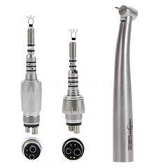 Dental Fiber Optic Turbine Handpiece Fit KAVO MULTIflex LUX LED Coupler 4/6Hole