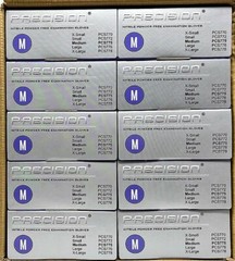 Adenna Precision PCS775 Nitrile PF Examination Gloves Medium Case of 10 Boxes