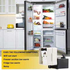 Upgraded W10613606 Refrigerator Compressor Start Relay and As Picture