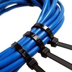 100 BLACK CABLE ZIP TIES Heavy Duty UV Resistant UL 4″ 6″ 8″ 12″ 15″ 18″ 24″ 36″